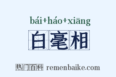 白毫相是什么意思的图片